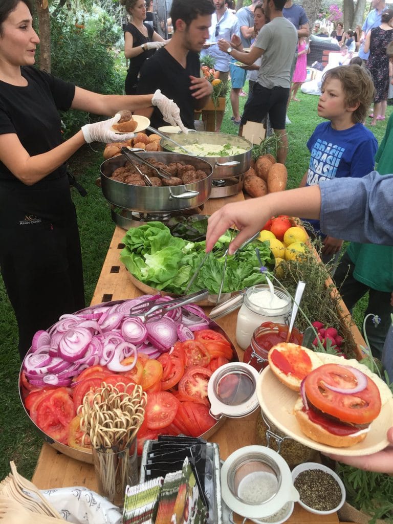 דוכני מזון לבת מצווה